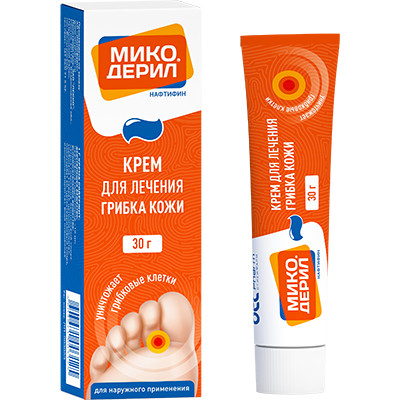МИКОДЕРИЛ КРЕМ 1% 30Г/ЛЕККО/