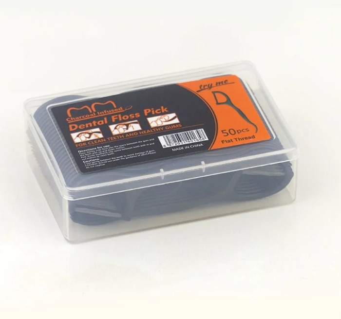 ЗУБНАЯ НИТЬ С ЗУБОЧИСТКОЙ №50