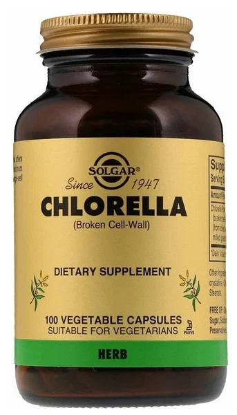 СОЛГАР ХЛОРЕЛЛА КАПС 520МГ №100