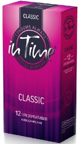 ПРЕЗЕРВАТИВЫ IN TIME CLASSIC №12