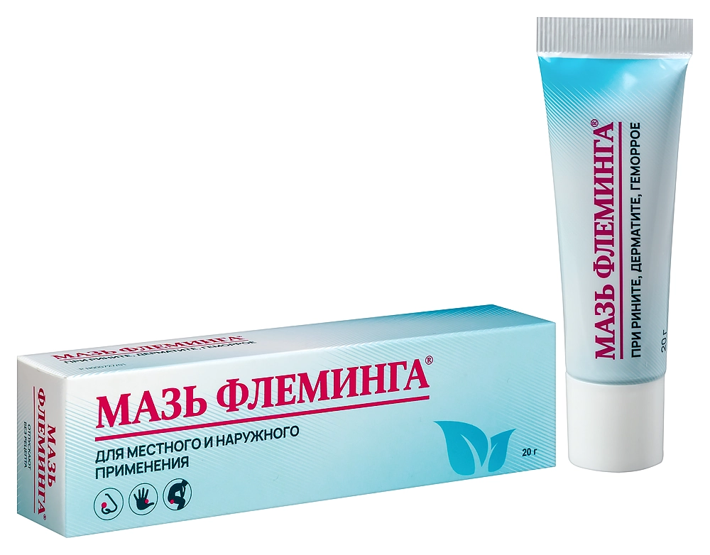 ФЛЕМИНГА МАЗЬ ГОМЕОПАТ 20Г