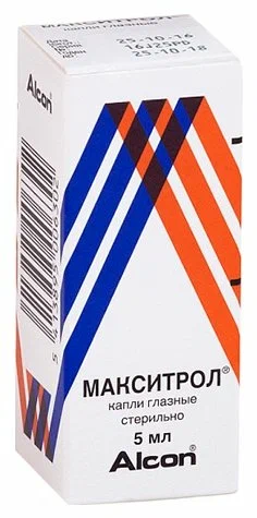МАКСИТРОЛ КАПЛИ ГЛАЗНЫЕ 5МЛ