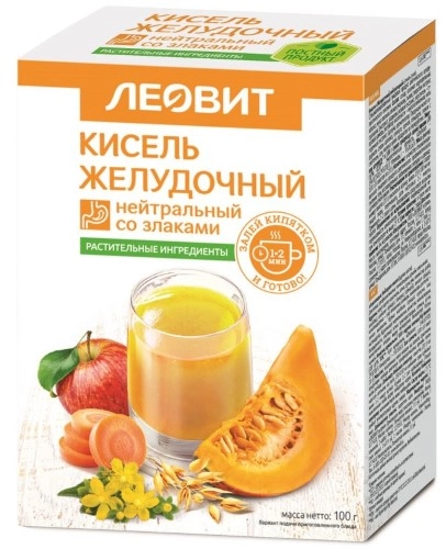 ЛЕОВИТ КИСЕЛЬ ДИЕТИЧ ЖЕЛУДОЧНЫЙ НЕЙТРАЛЬНЫЙ 20Г №5 Д