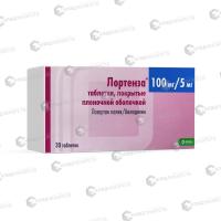 Лортенза 5 50. Лортенза 100+5 мг. Портенза 5мг. Лортенза 50мг/5мг №30 таб. Лортенза 12,5 +100.