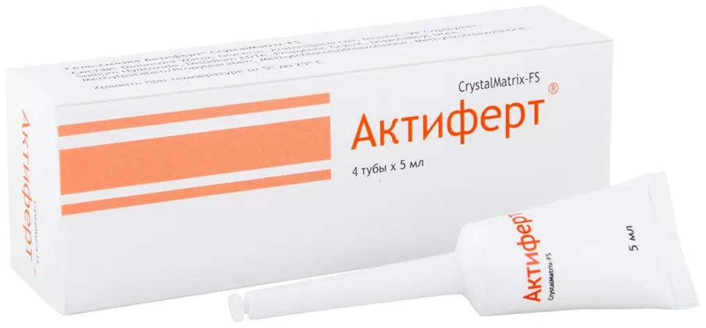 АКТИФЕРТ ГЕЛЬ-СМАЗКА КРИСТАЛ МАТРИКС ФС 5МЛ №4