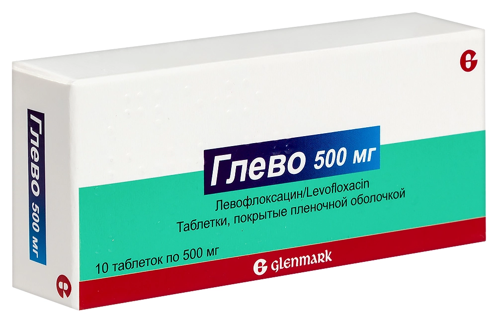 ГЛЕВО ТАБ П/О 500МГ №10
