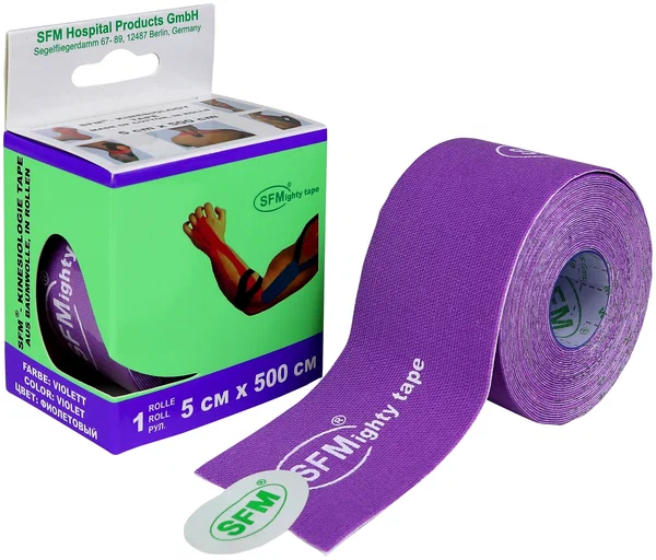 КИНЕЗИО ТЕЙП ЦВЕТНОЙ ПРИНТ 5Х500СМ