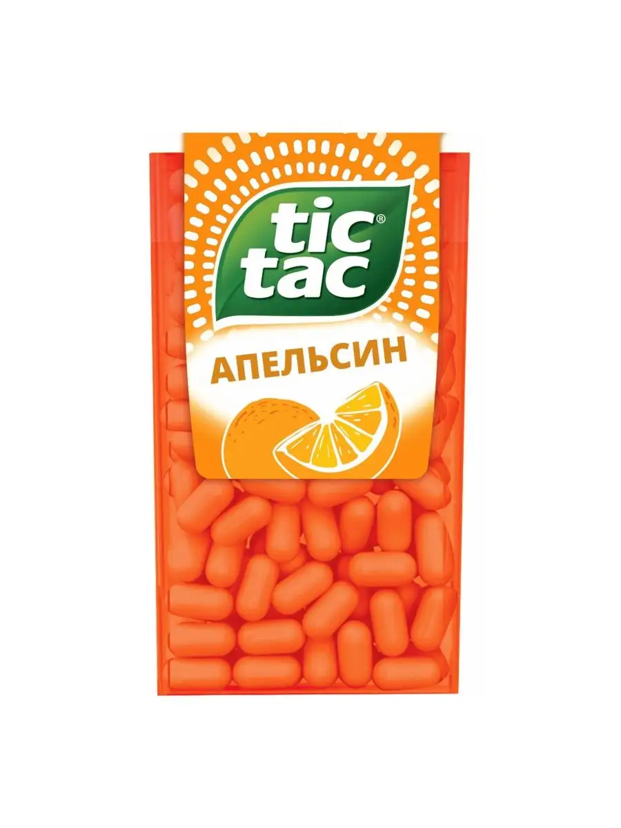 ТИК ТАК ДРАЖЕ АПЕЛЬСИН 49Г