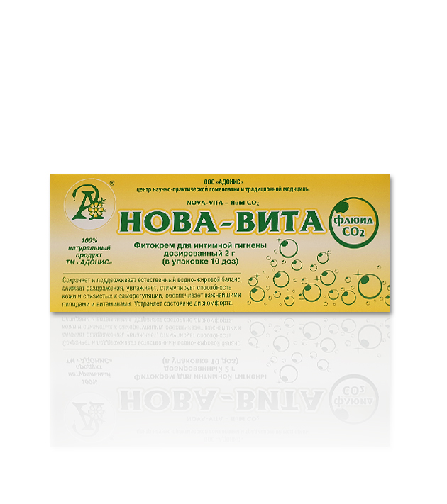 АДОНИС НОВА-ВИТА ФЛЮИД СО2 ФИТОКРЕМ-СВЕЧИ 2Г №10
