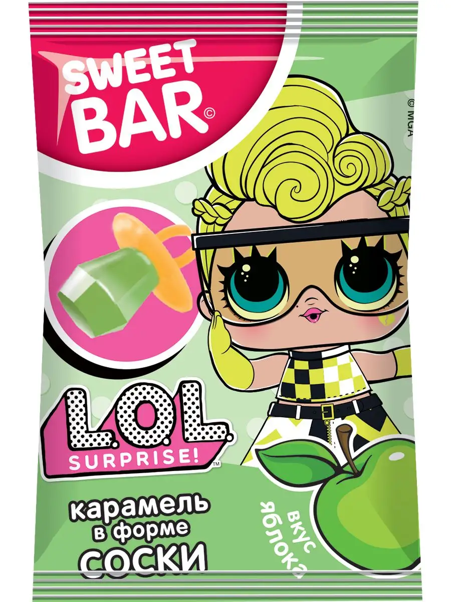 LOL SWEET BAR КАРАМЕЛЬ В ФОРМЕ СОСКИ 10Г УТ58717/КОНФИТРЕЙД/
