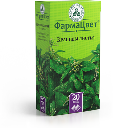 КРАПИВЫ ЛИСТЬЯ Ф/П 1,5Г №20/ КРАСНОГОРСКЛЕКСРЕДСТВА/