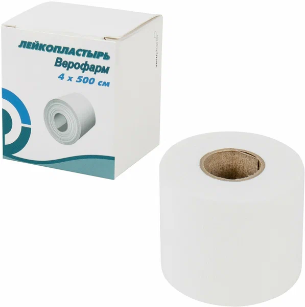 ЛЕЙКОПЛАСТЫРЬ 4Х500СМ/ВЕРОФАРМ/