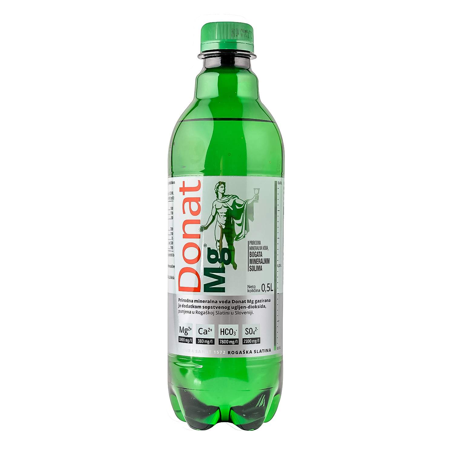 ВОДА ДОНАТ МАГНИЙ МИН ПИТЬЕВАЯ ЛЕЧЕБНАЯ ПЭТ 0,5Л
