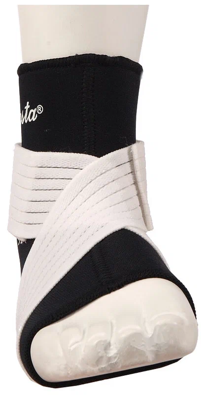 ФИКСАТОР ГОЛЕНОСТОПА НЕОПРЕНОВЫЙ С 2 ЭЛ ЛЕНТАМИ ЧЕРНЫЙ F 2223 S