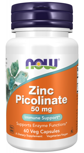 НАУ ЦИНК ПИКОЛИНАТ КАП 530МГ №60