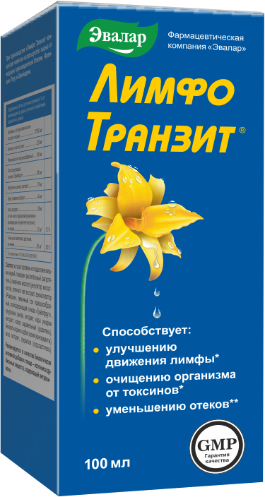 ЛИМФОТРАНЗИТ КОНЦЕНТРАТ НАПИТКА 100МЛ/ЭВАЛАР/