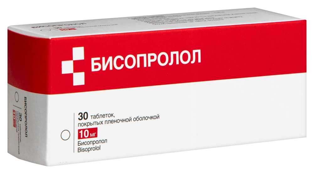 БИСОПРОЛОЛ ТАБ П/О 10МГ №30/БИОХИМИК/
