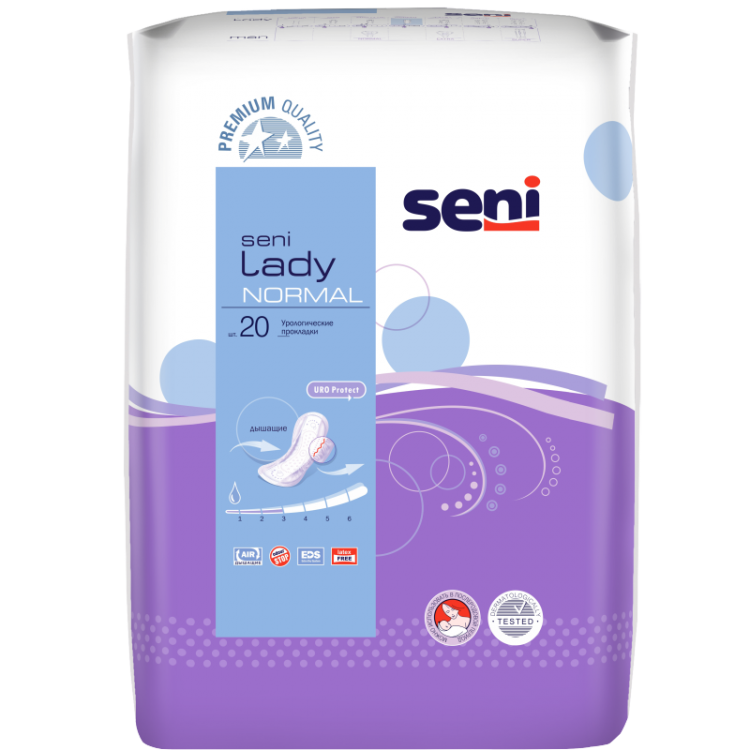 СЕНИ ЛЕДИ ПРОКЛАДКИ УРОЛОГИЧЕСКИЕ НОРМАЛ №20