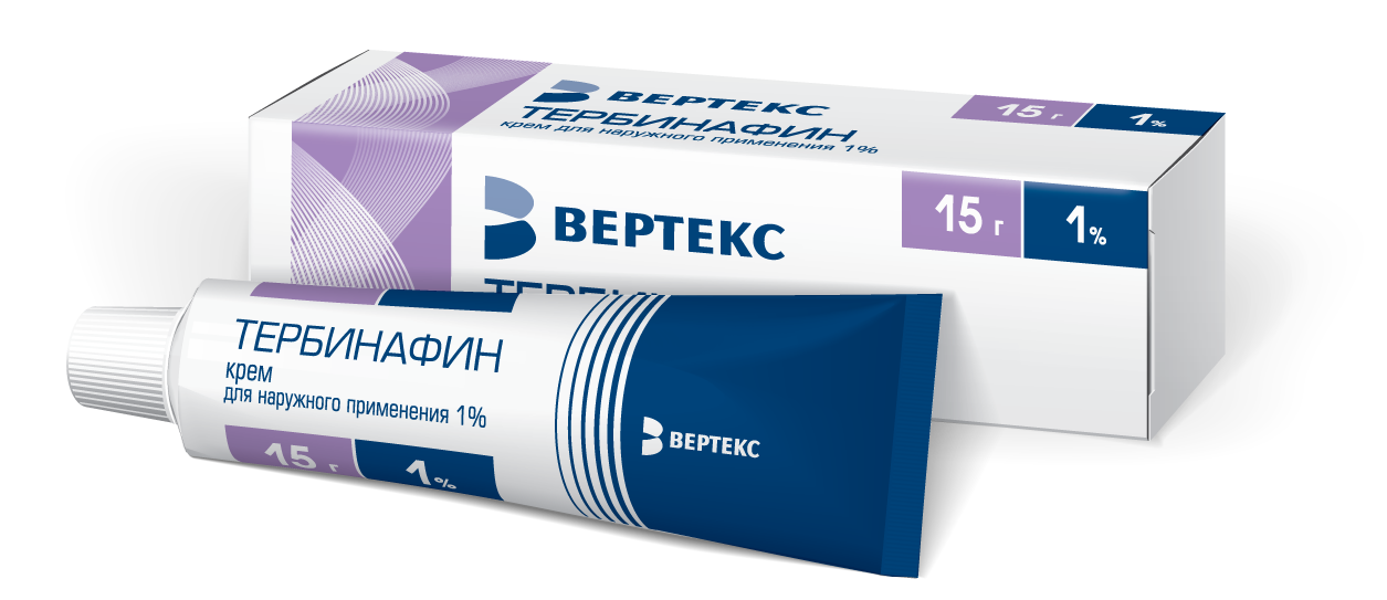 ТЕРБИНАФИН КРЕМ 1% 15Г/ВЕРТЕКС/