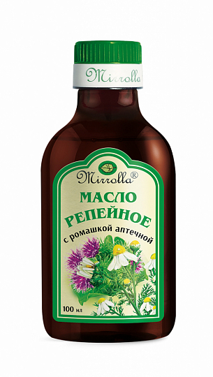 РЕПЕЙНОЕ МАСЛО С РОМАШКОЙ 100МЛ/МИРРОЛЛА/