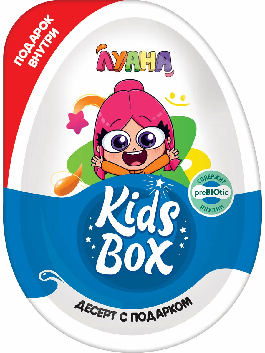 ЛУАНА KIDS BOX ДЕСЕРТ С ПОДАРКОМ 20Г УТ75501/КОНФИТРЕЙД/