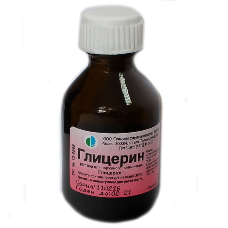 ГЛИЦЕРИН Р-Р ФЛ 25МЛ/ТУЛЬСКАЯ/