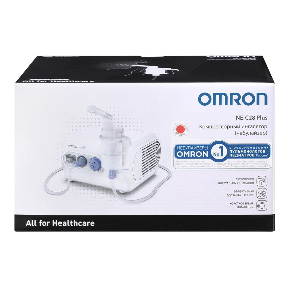ОМРОН ИНГАЛЯТОР КОМПРЕСС COMPAIR NE-C28 PLUS
