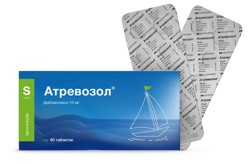 АТРЕВОЗОЛ ТАБ 10МГ №60/ГРОТЕКС/