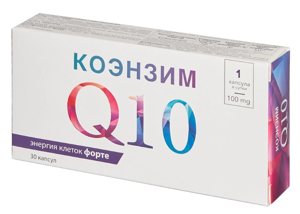 КОЭНЗИМ Q-10 ЭНЕРГИЯ КЛЕТОК ФОРТЕ КАПС МАССОЙ 700МГ N30
