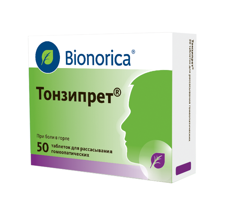 ТОНЗИПРЕТ ТАБ Д/РАСС ГОМЕОПАТ №50