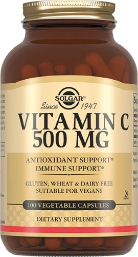 СОЛГАР ВИТАМИН С 500МГ КАПС 741МГ N100