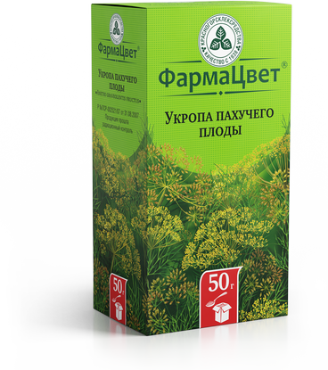 УКРОПА ПАХУЧЕГО ПЛОДЫ 50Г/КРАСНОГОРСК/