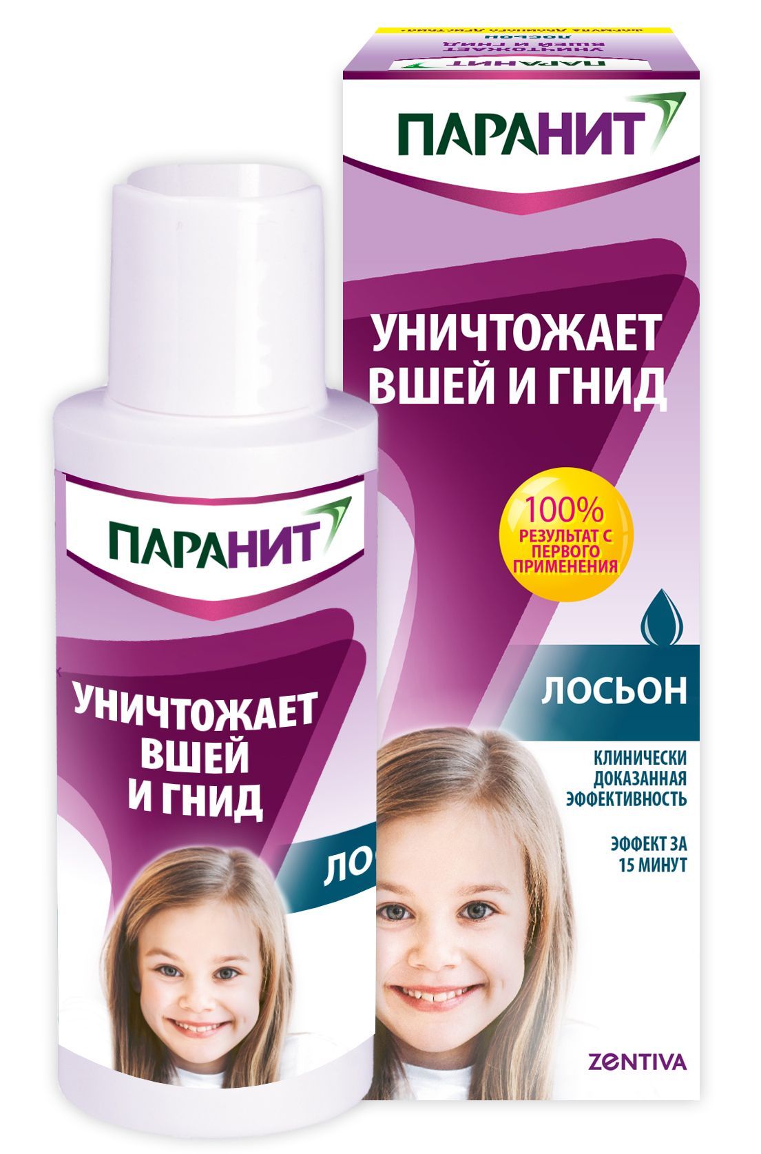 ПАРАНИТ СРЕДСТВО ПЕДИКУЛИЦИДНОЕ ЛОСЬОН 100МЛ