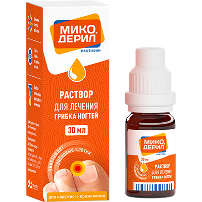МИКОДЕРИЛ Р-Р 1% НАРУЖНО 30МЛ/ФАРМСТАНДАРТ/