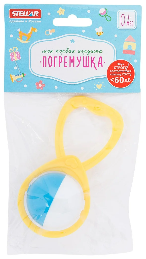 ИГРУШКА СТЕЛЛАР ПОГРЕМУШКА МАРАКАСИК 01525