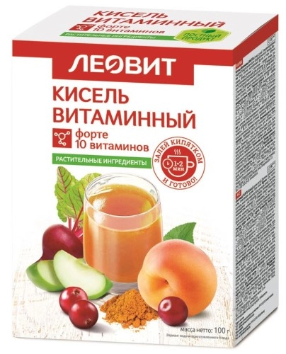 ЛЕОВИТ КИСЕЛЬ ВИТАМИННЫЙ ФОРТЕ ПАК 20Г №5