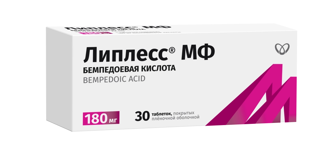 ЛИПЛЕСС МФ ТАБ П/П/О 180МГ №30