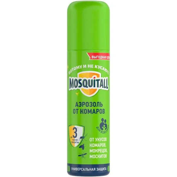 МОСКИТОЛ СПРЕЙ УНИВЕРС ЗАЩИТА ОТ КОМАРОВ 100МЛ