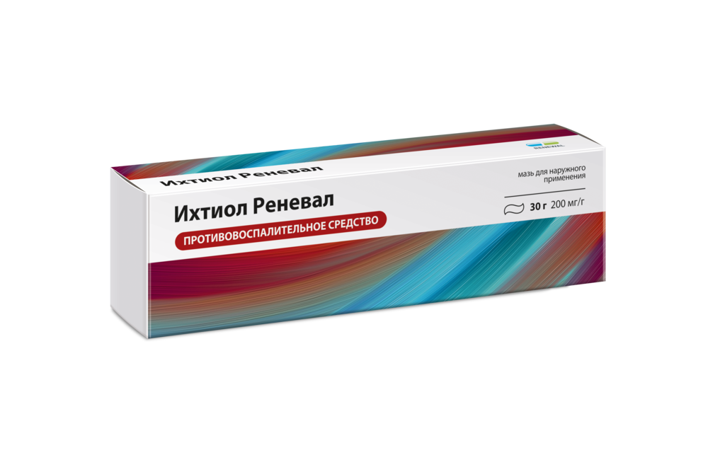 ИХТИОЛ РЕНЕВАЛ МАЗЬ 200МГ/Г 30Г/ОБНОВЛЕНИЕ/