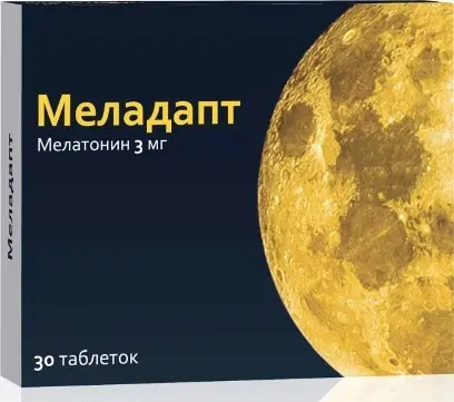 МЕЛАДАПТ ТАБ П/О 3МГ №30/ОЗОН/