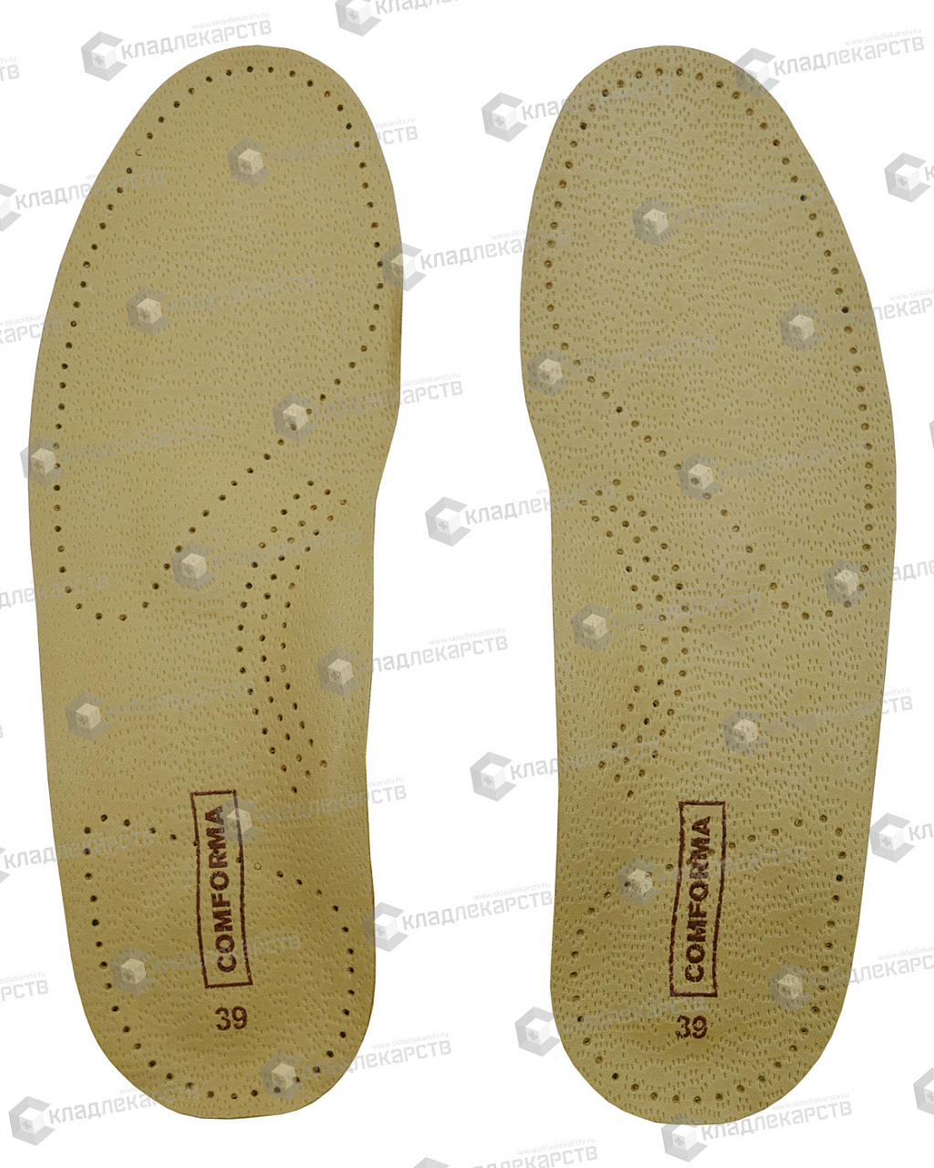 КОМФОРМА СТЕЛЬКИ ОРТОПЕДИЧЕСКИЕ КАРКАСНЫЕ C7146 Р37