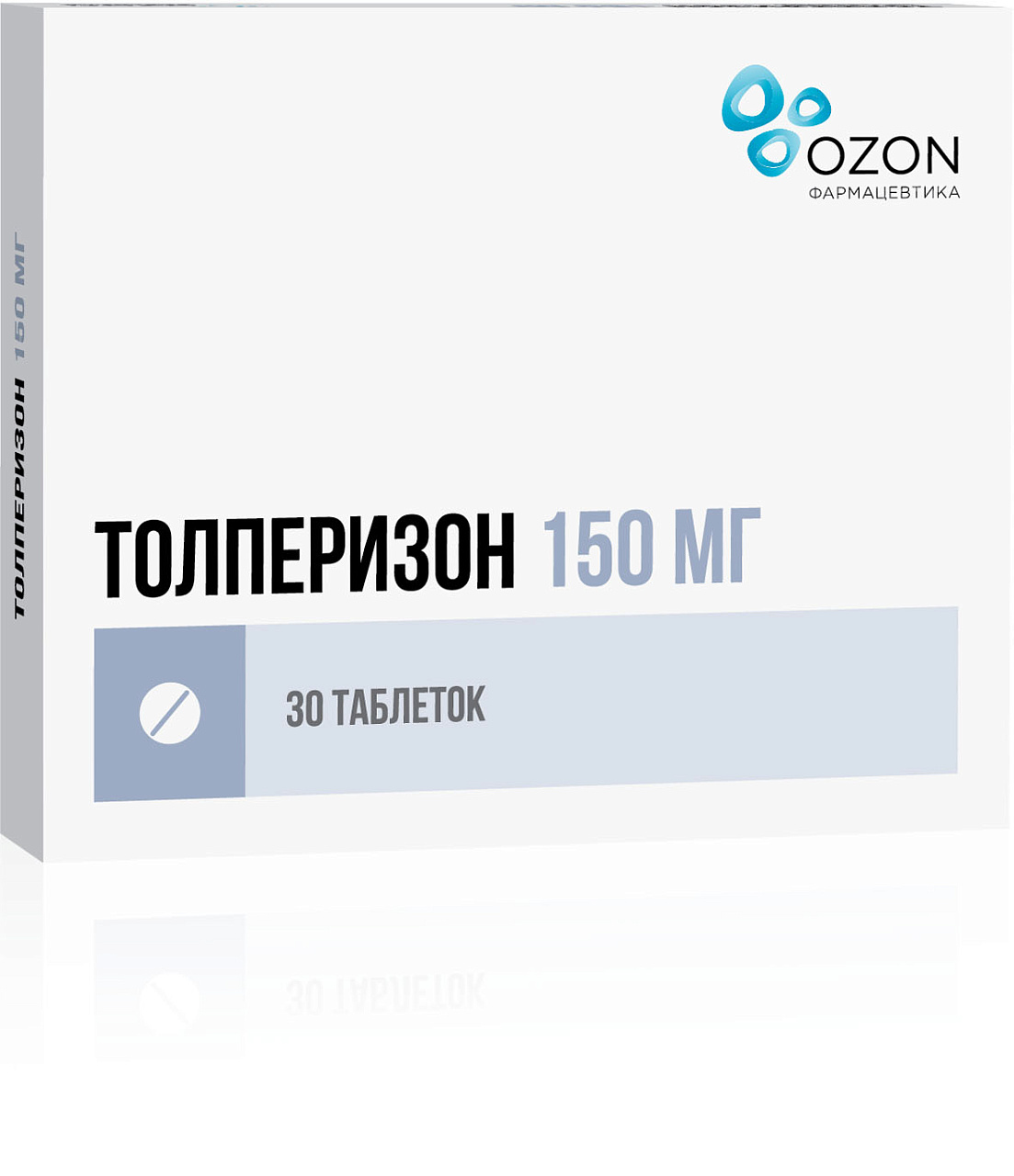 ТОЛПЕРИЗОН ТАБ П/О 150МГ №30/ОЗОН/