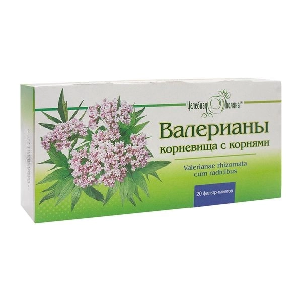 ВАЛЕРИАНЫ КОРНЕВИЩА С КОРНЯМИ Ф/П 1,5Г №20 /ФИТОФАРМ/