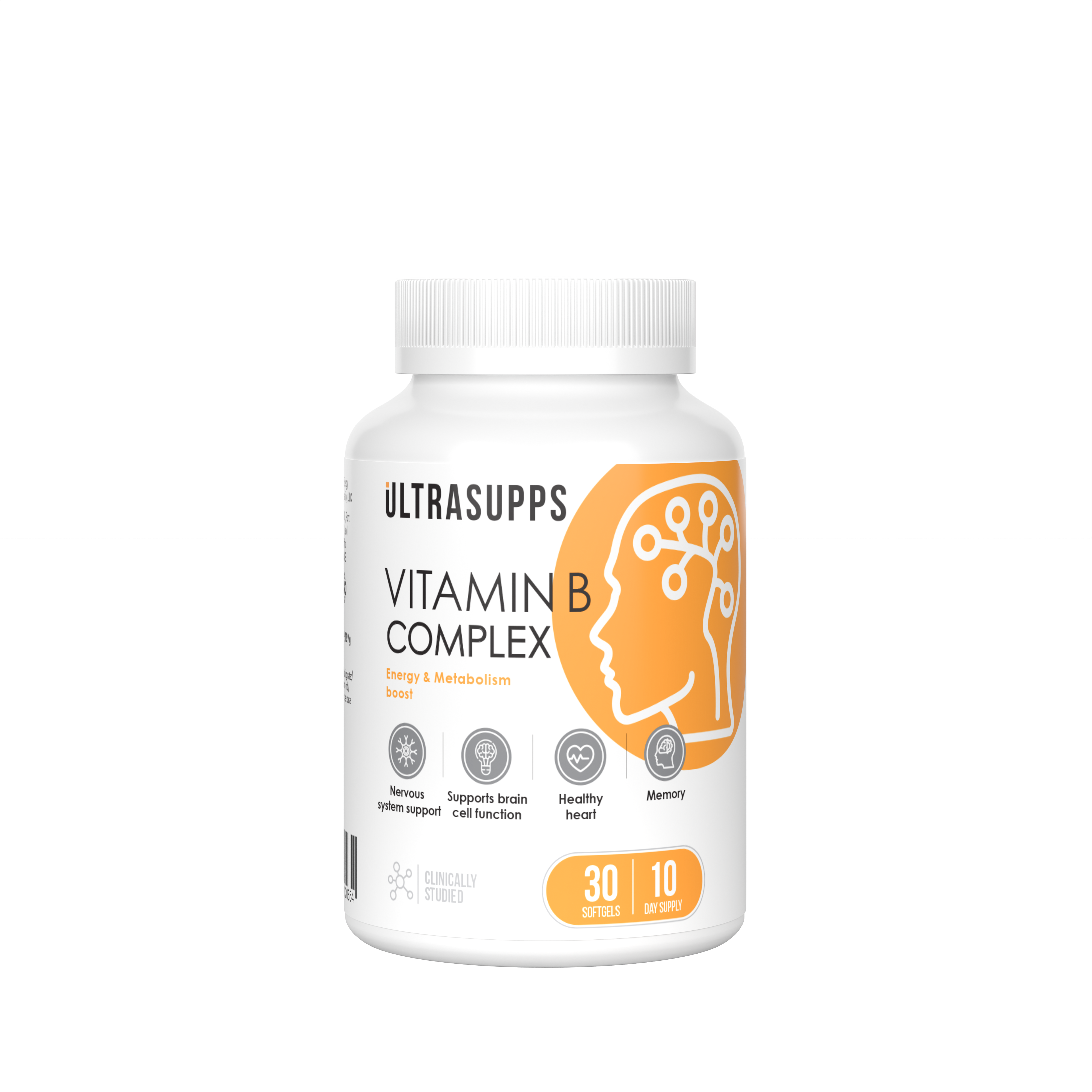 УЛЬТРАСАППС ВИТАМИНЫ В КОМПЛЕКС МЯГКИЕ КАПС 430МГ №30