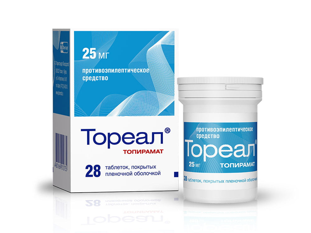 ТОРЕАЛ ТАБ П/О 25МГ №28