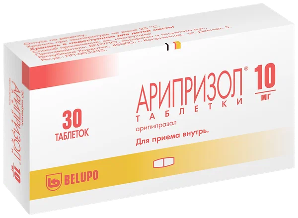 АРИПРИЗОЛ ТАБ 10МГ №30