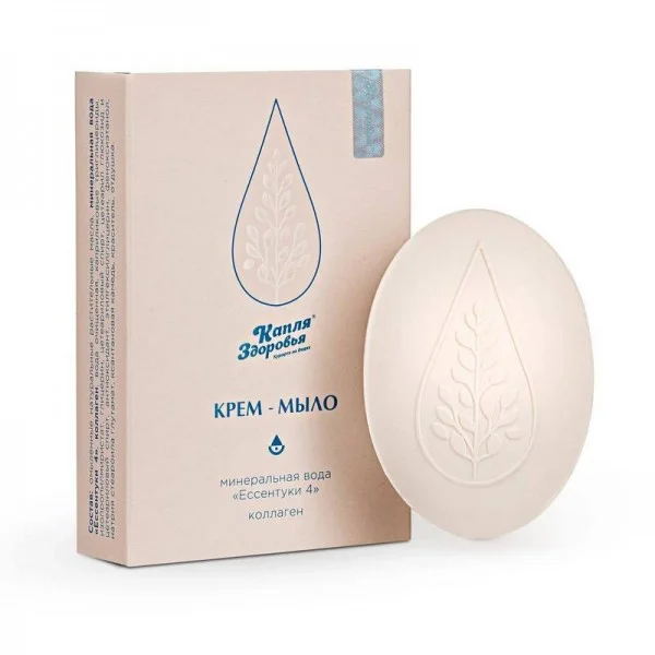 ТАМБУЭЛЬ КРЕМ-МЫЛО С МИНЕРАЛЬНОЙ ВОДОЙ "ЕССЕНТУКИ 4" И КОЛЛАГЕНОМ 100Г.