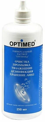ОПТИМЕД УНИВЕРСАЛ Р-Р ДЛЯ КОНТ ЛИНЗ 250МЛ