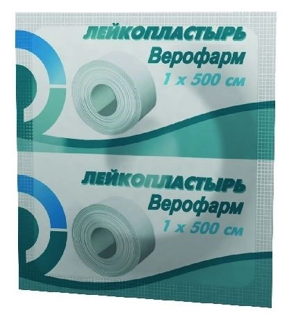 ЛЕЙКОПЛАСТЫРЬ 1Х500СМ/ВЕРОФАРМ/