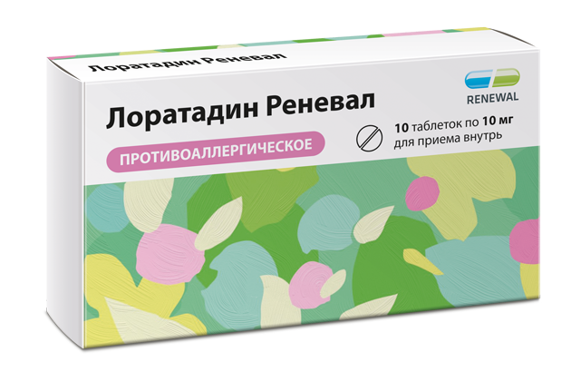 ЛОРАТАДИН ТАБ 10МГ №10/ОБНОВЛЕНИЕ/